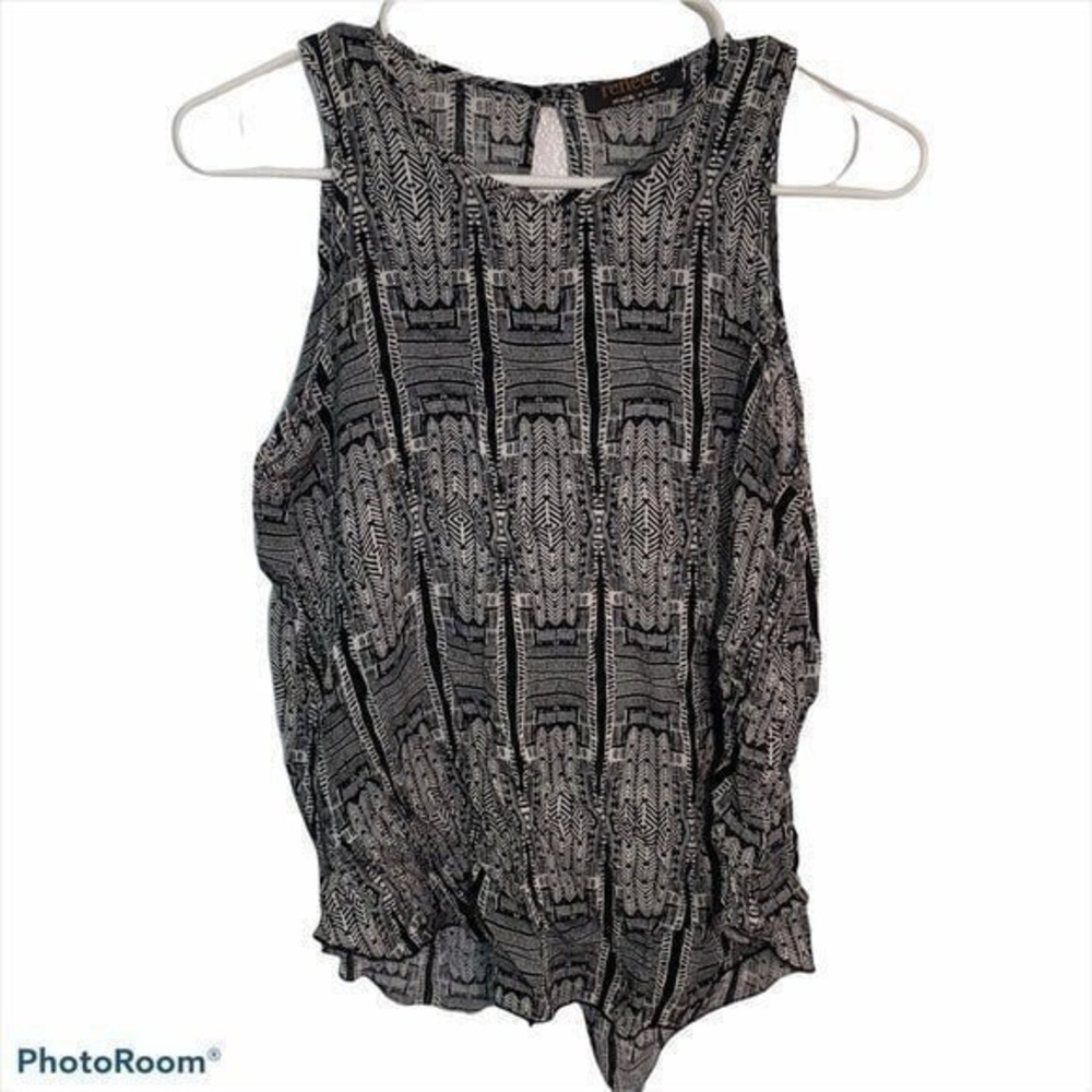 Renee C. Stitch Fix Linscott Split Back Blouse